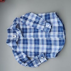 Baby by dress shirt. Janie and Jack. Size 18-24 m